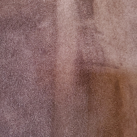 Esprit Vintage Suede and Sherpa Vest. Womens size M - Picture 4 of 6